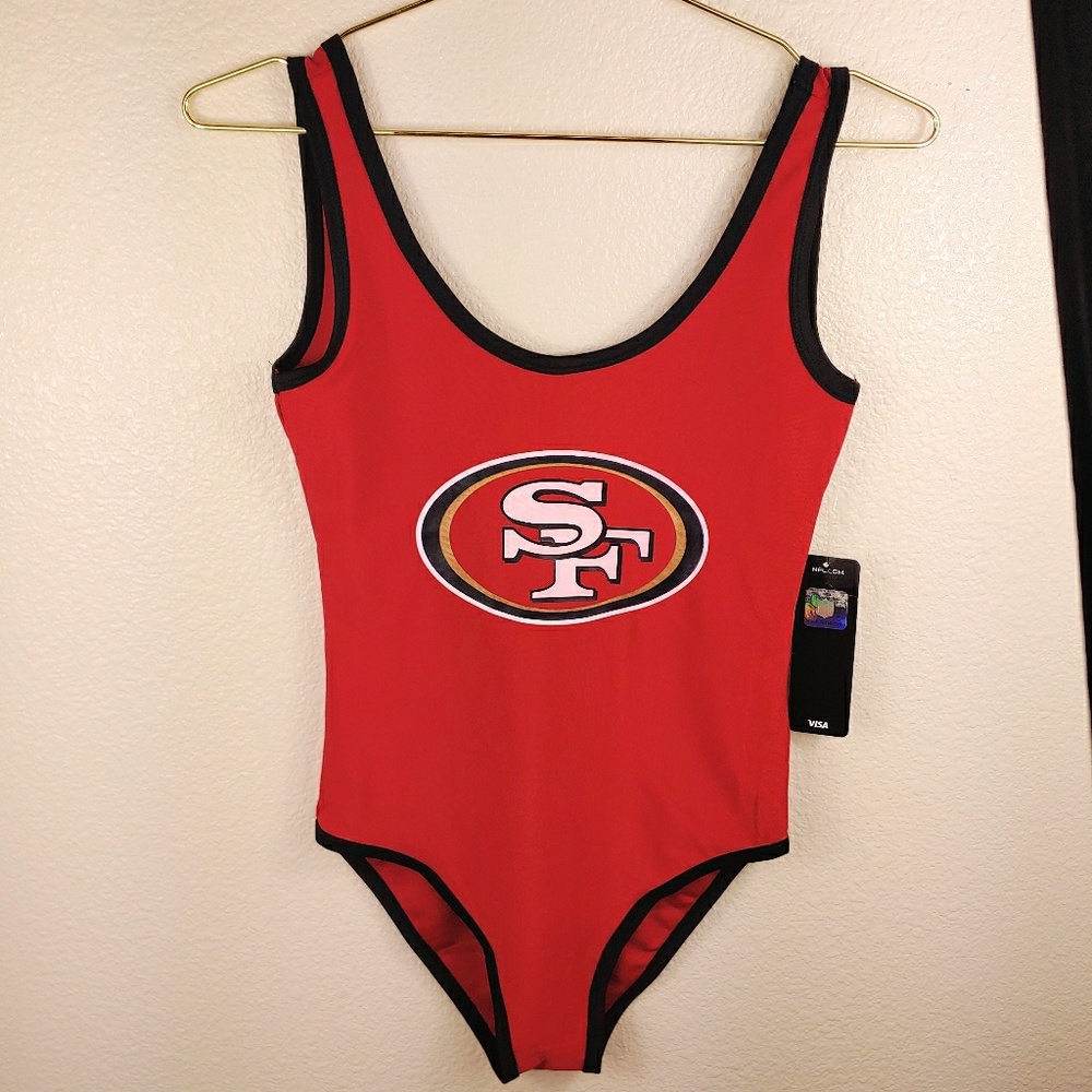 SF San Franscisco 49ers Body Suit NWT small or med
